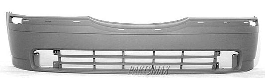 1000 | 2000-2002 LINCOLN LS Front bumper cover except Sport or LSE; prime | FO1000445|XW4Z17D957AA