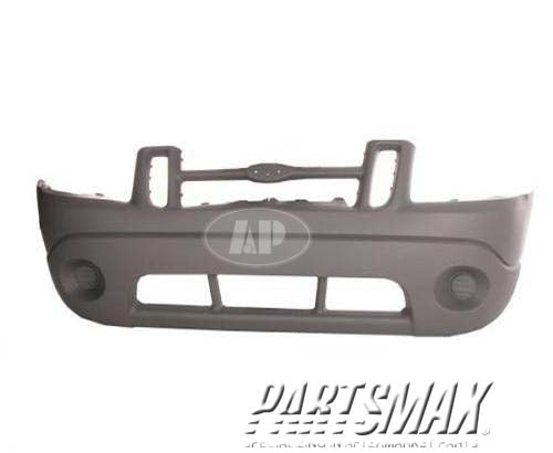 1000 | 2001-2003 FORD EXPLORER SPORT TRAC Front bumper cover w/o Fog Lamps; prime | FO1000462|1L5Z17D957FAA