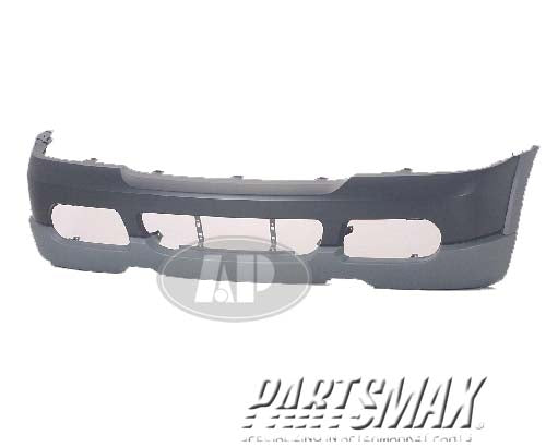 1000 | 2002-2002 FORD EXPLORER Front bumper cover except Sport; XLT; cool gray | FO1000507|1L2Z17D957PAB