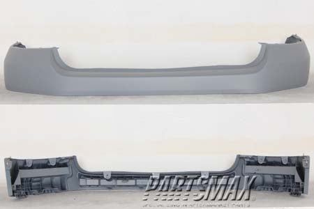 1000 | 2005-2005 FORD F-150 Front bumper cover except XL; w/o wheel opening molding; upper; prime | FO1000562|4L3Z17D957CA