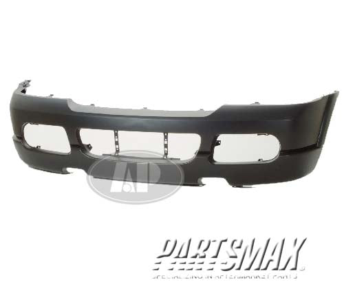 1000 | 2002-2004 FORD EXPLORER Front bumper cover Eddie Bauer/Limited; prime | FO1000567|FO1000567