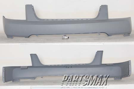 250 | 2005-2007 FORD FREESTYLE Front bumper cover upper; prime | FO1000581|5F9Z17D957AAC