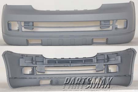 250 | 2005-2006 LINCOLN NAVIGATOR Front bumper cover prime | FO1000593|5L7Z17D957CAA