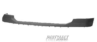 1000 | 2006-2007 FORD F-250 SUPER DUTY Front bumper cover Black | FO1000607|6C3Z17D957AA