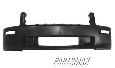 1000 | 2007-2009 FORD MUSTANG Front bumper cover DELUXE|PREMIUM|GT DELUXE|GT PREMIUM; w/California Pkg; prime | FO1000614|7R3Z17D957AAPTM