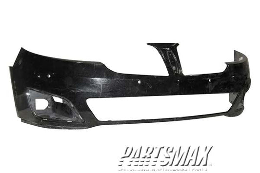 1000 | 2009-2012 LINCOLN MKS Front bumper cover w/Front Object Sensors | FO1000639|8A5Z17D957GAPTM