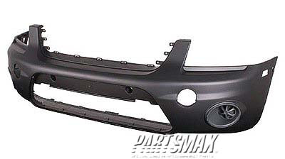 1000 |  2010-2013 FORD TRANSIT CONNECT Front bumper cover w/o Fog Lamps; prime | FO1000660|9T1Z17D957FA