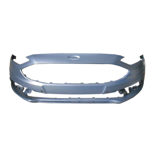 1000 | 2017-2018 FORD FUSION Front bumper cover S|SE|TITANIUM;w/o Tow Hook; w/Active Park Assist; prime | FO1000719|HS7Z17D957AAPTM