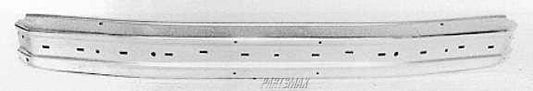 1002 | 1981-1985 FORD ESCORT Front bumper face bar w/impact strip & guards; from 6/83 to 3/85; bright | FO1002178|E2FZ17757M