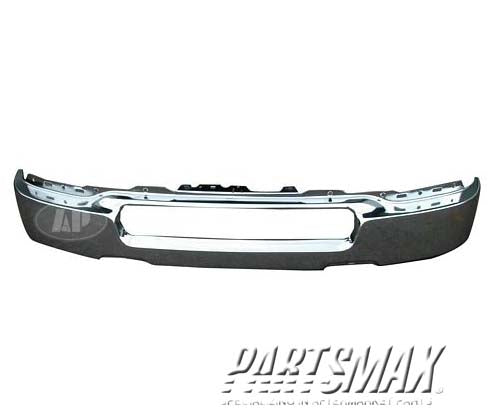 1002 | 2004-2005 FORD F-150 Front bumper face bar w/o fog lamps; bright; to 8-7-05 | FO1002388|4L3Z17757AA