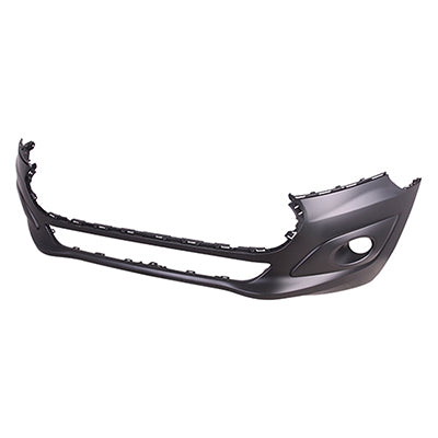 370 | 2014-2018 FORD TRANSIT CONNECT Front bumper cover lower w/o Pre-Cut Fog Lamp Holes; w/o Parking Aid Sensor Holes; prime | FO1015115|DT1Z17D957CB