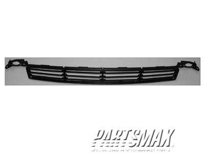 1036 | 2000-2004 FORD FOCUS Front bumper grille lower cover grille; w/fog lamps; matte-black | FO1036111|YS4Z17B814AA