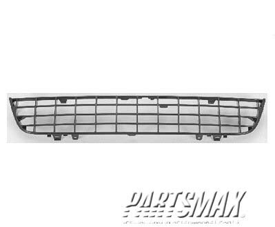 1036 | 2003-2006 FORD EXPEDITION Front bumper grille cover grille; Eddie Bauer; w/o engine heater; matte-black | FO1036113|FO1036113