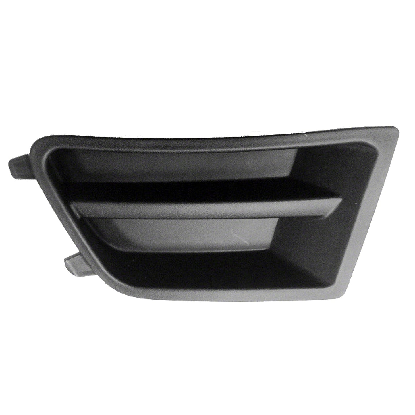 1038 | 2010-2012 FORD MUSTANG LT Front bumper insert BASE; Fog Lamp Opening Cover; w/o Fog Lamps | FO1038137|AR3Z17E811AA