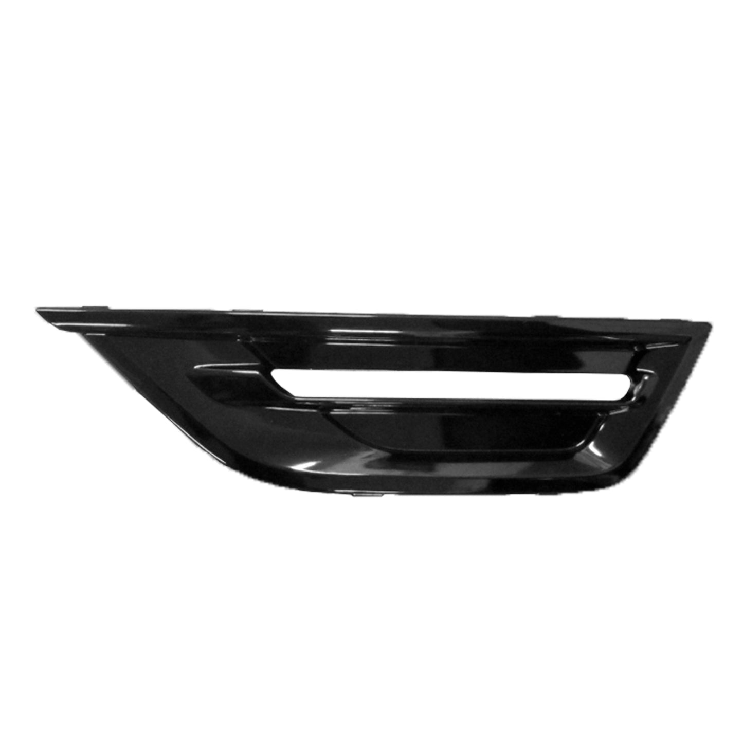 520 | 2013-2019 FORD TAURUS LT Front bumper insert SHO; Fog Lamp Opening Cover; Black | FO1038146|DG1Z17E811DA