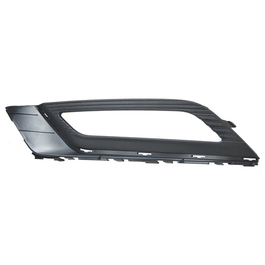 1038 | 2017-2018 FORD FUSION LT Front bumper insert ENERGI; Fog Lamp Bezel; w/Fog Lamps; Low Gloss Black | FO1038167|HS7Z17B814BB