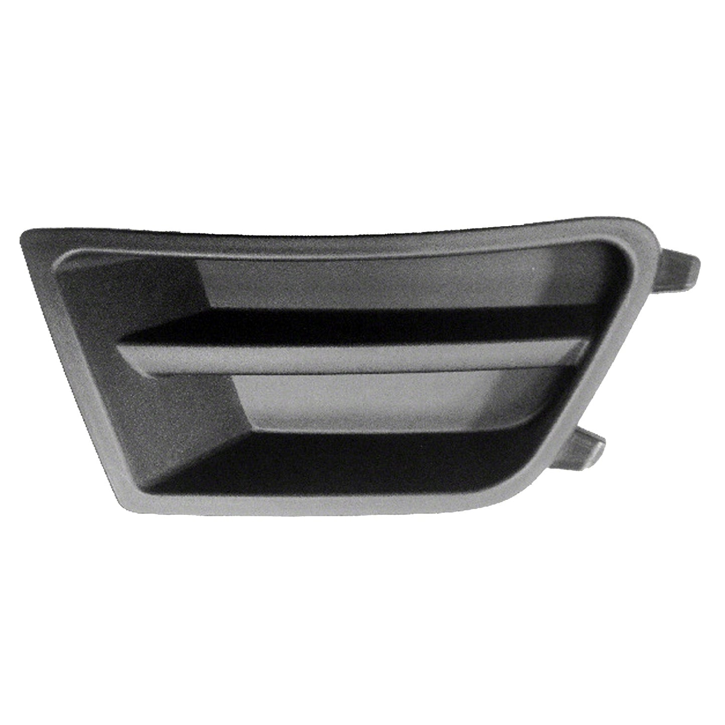 1039 | 2010-2012 FORD MUSTANG RT Front bumper insert BASE; Fog Lamp Opening Cover; w/o Fog Lamps | FO1039137|AR3Z17E810AA