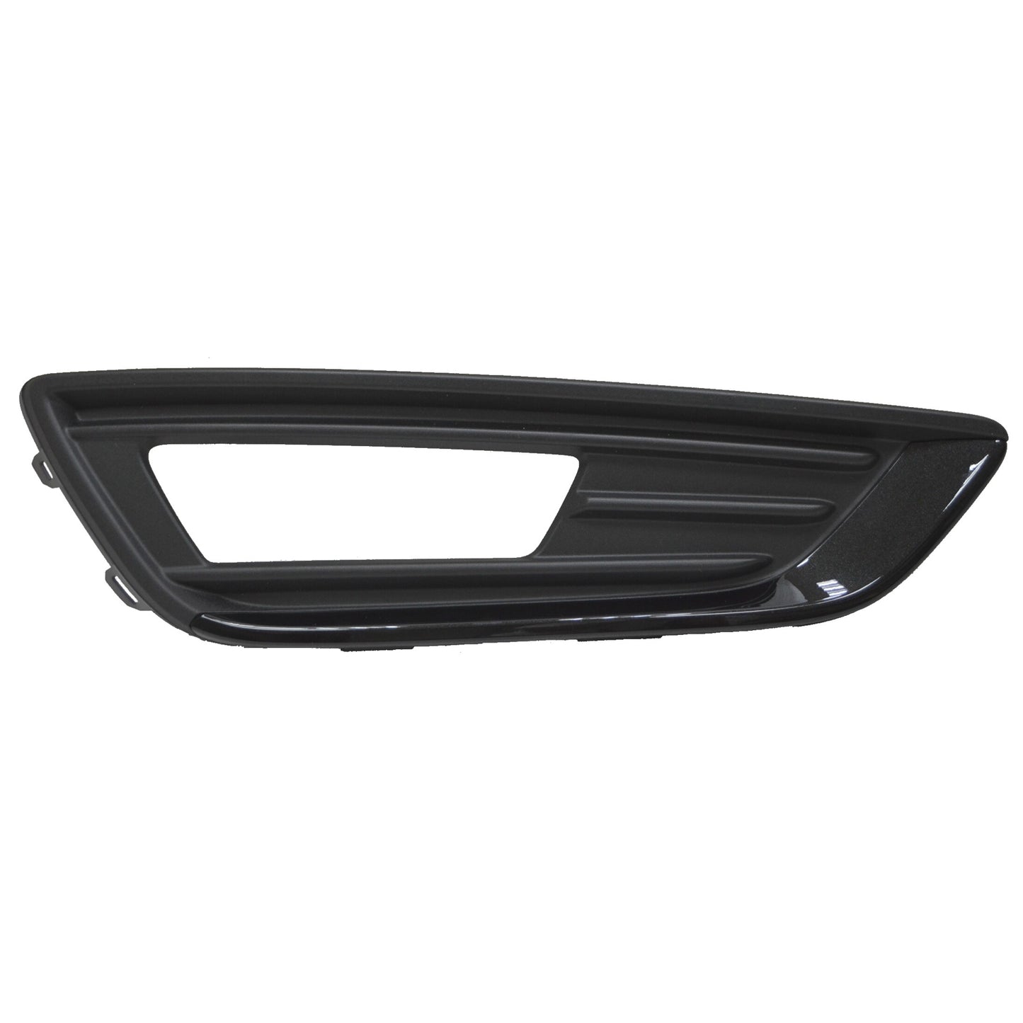 530 | 2015-2016 FORD FOCUS RT Front bumper insert SE SPORT|SE ECOBOOST; w/Midnight Black Pkg; Outer Grille; Black Trim | FO1039158|FM5Z15266BE