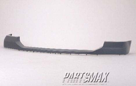 1057 | 2005-2007 FORD F-250 SUPER DUTY Front bumper impact strip top pad; smooth finish; prime | FO1057292|6C3Z17D957BAPTM