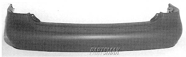 1100 | 1996-1999 FORD TAURUS Rear bumper cover 4dr wagon; prime | FO1100255|F8DZ17K835AA