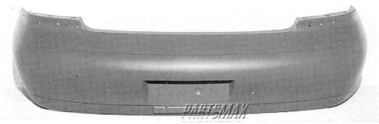 2430 | 1996-1999 MERCURY SABLE Rear bumper cover 4dr sedan | FO1100257|F6DZ17K835B