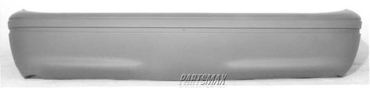 2430 | 1998-2005 FORD CROWN VICTORIA Rear bumper cover prime | FO1100279|YW7Z17K835CA