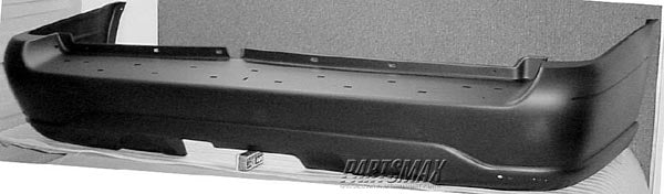 1100 | 2000-2002 LINCOLN NAVIGATOR Rear bumper cover w/o reverse sensor; prime | FO1100294|YL7Z17K835AA