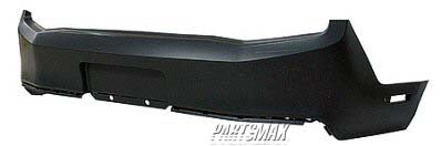 1100 | 2010-2012 FORD MUSTANG Rear bumper cover BASE|GT; prime | FO1100661|AR3Z17K835AAPTM