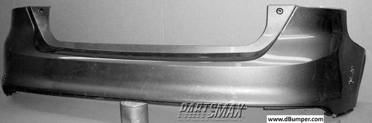 1100 | 2012-2014 FORD FOCUS Rear bumper cover ELECTRIC|H/B; prime | FO1100676|BM5Z17K835CBPTM