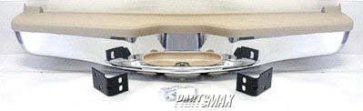 1103 | 1998-2001 FORD EXPLORER Rear bumper assembly includes pads/brackets/hardware/lic. lamp; bright w/tan pads; w/o BU sens. | FO1101139|FO1100139