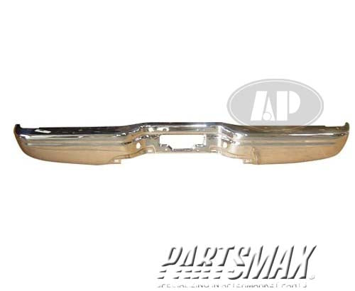 1102 | 2000-2002 FORD EXPEDITION Rear bumper face bar w/o Rear Object Sensor; Chrome | FO1102309|XL1Z17906CA