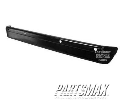 1102 | 2003-2014 FORD E-450 SUPER DUTY Rear bumper face bar w/rear object sensors; w/o step bumper; prime | FO1102364|7C2Z17906APTM