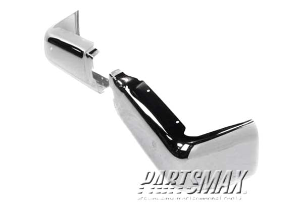 1102 | 2009-2014 FORD F-150 Rear bumper face bar Styleside; w/o Rear Object Sensors; Chrome | FO1102374|9L3Z17906A