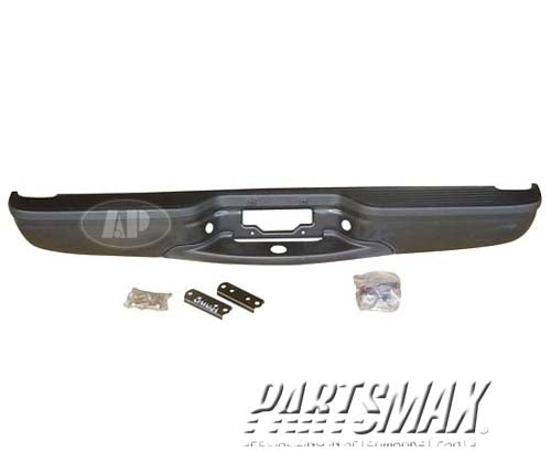 1103 | 2000-2005 FORD EXCURSION Rear bumper assembly w/o proximity sensor; black | FO1103108|FO1103108