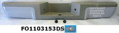 1103 | 2008-2012 FORD F-350 SUPER DUTY Rear bumper assembly w/Pueblo Gold Pad; w/o Rear Object Sensors; w/L/Lamps; PTM; see notes | FO1103153|9C3Z17906APTM-PFM