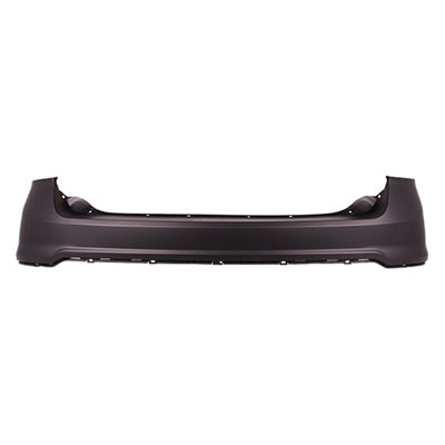 1114 | 2011-2014 FORD EDGE Rear bumper cover upper w/o Rear Object Sensors; prime | FO1114100|BT4Z17810APTM