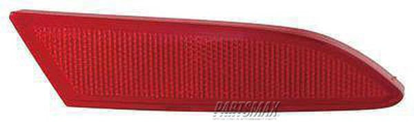 1185 | 2012-2014 FORD FOCUS RT Rear bumper reflector ELECTRIC|H/B | FO1185101|BM5Z13A565A