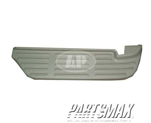 1191 | 2003-2007 FORD F-250 SUPER DUTY Rear bumper step pad right side; upper; beige | FO1191112|3C3Z17B807AAA