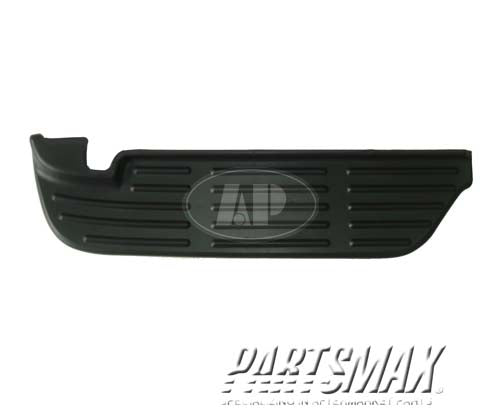 1191 | 1999-2007 FORD F-250 SUPER DUTY Rear bumper step pad left side; upper; black | FO1191113|F81Z17B807AA