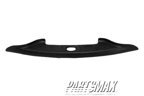 1191 | 2000-2005 FORD F-350 SUPER DUTY Rear bumper step pad lower; black | FO1191116|XL3Z17B807AAA