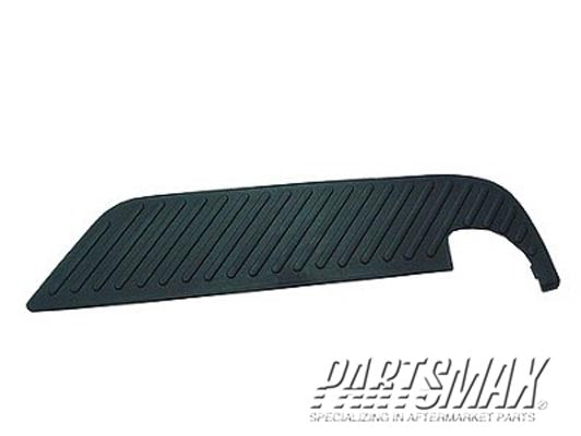 1196 | 2004-2004 FORD F-150 HERITAGE LT Rear bumper step pad Styleside; REGULAR CAB|SUPER CAB | FO1196100|XL3Z17B807BA