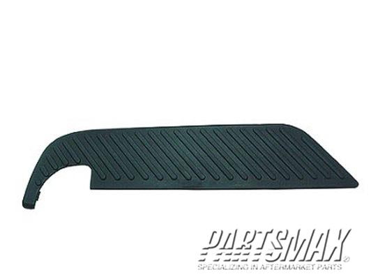 1197 | 2004-2004 FORD F-150 HERITAGE RT Rear bumper step pad Styleside; REGULAR CAB|SUPER CAB | FO1197100|XL3Z17B807AA