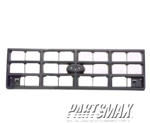 1200 | 1989-1992 FORD RANGER Grille assy except STX; black | FO1200149|FOTZ8200C