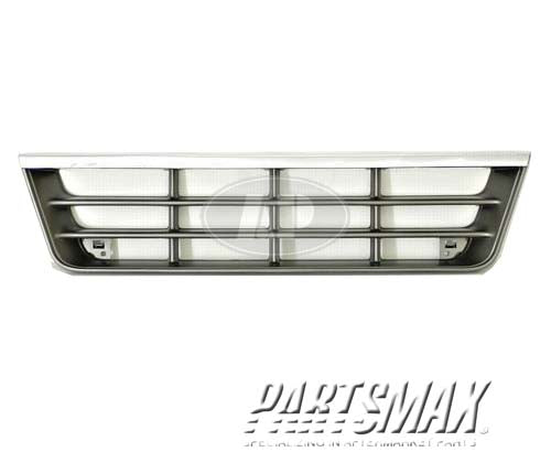 1200 | 1992-1996 FORD E-350 ECONOLINE Grille assy argent & bright | FO1200180|F2UZ8200A