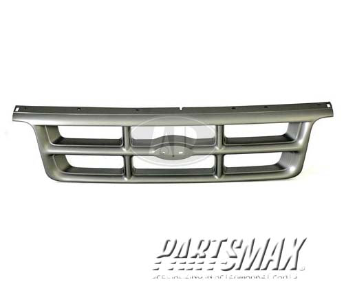 1200 | 1993-1994 FORD RANGER Grille assy 2WD; Styleside; XL/XLT; type 1; dark gray | FO1200184|F37Z8200BA