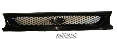 1200 | 1994-1995 FORD ASPIRE Grille assy base model; prime | FO1200329|F4BZ8200A