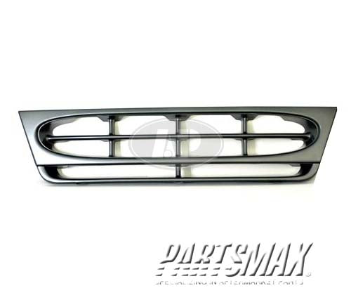 1200 | 2003-2004 FORD E-250 Grille assy w/sealed beam headlamps; gray | FO1200338|F8UZ8200BAA