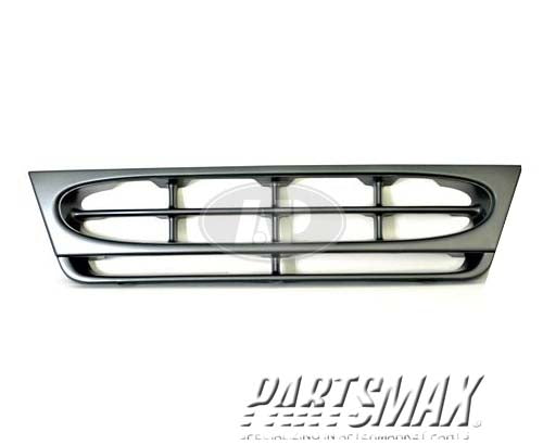 1200 | 1999-2004 FORD E-350 SUPER DUTY Grille assy w/sealed beam headlamps; gray | FO1200338|F8UZ8200BAA