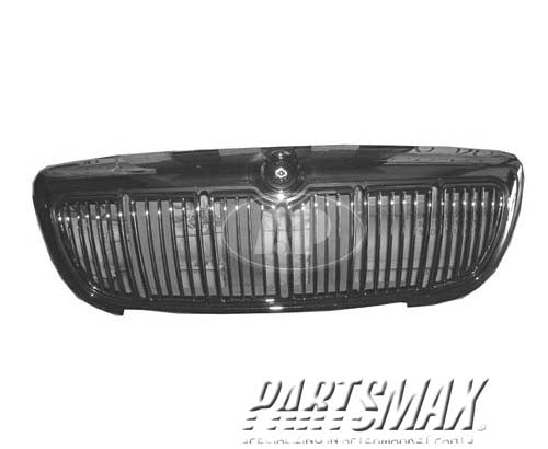 1200 | 1998-2002 MERCURY GRAND MARQUIS Grille assy bright & black | FO1200353|F8MZ8200AA