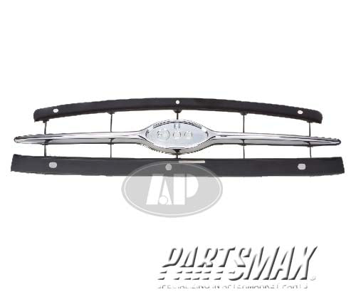 860 | 1998-1999 FORD TAURUS Grille assy GL/LX; black & bright | FO1200354|F8DZ17B968AA